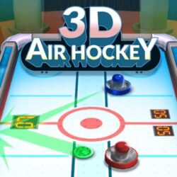 3D Air Hockey Smash the puck into the opponent’s goal and try to be the first to reach the target score in this super fast 3D arcade game!