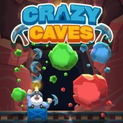 Crazy Caves Dig into crazy depths with this new action-loaded mining game. Grab your pickaxe and mine yourself to the highscore