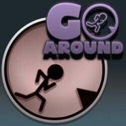 Go Around Jump, double jump, and survive in Go Around – the ultimate stickman looping challenge!