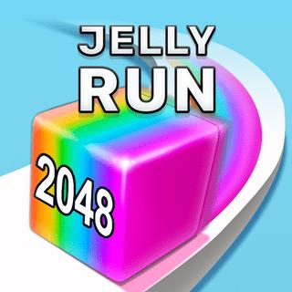 Play Jelly Run 2048 free game