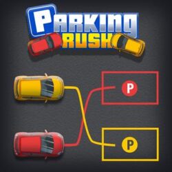 Parking Rush Get in gear for Parking Rush, the color-matching, line-drawing car parking puzzle game that revs up your brain!