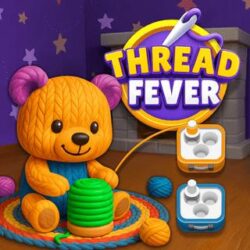Dive into Thread Fever, a colorful and satisfying puzzle adventure where every thread brings a new challenge!