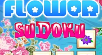 Flowers Sudoku Puzzle Mind game
